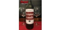 Étiquettes humoristiques pour bouteille de vin - Paquet de 5 étiquettes - Kit 1